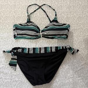 Captiva Bikini Set Size L‎ Women's Bandeau Crossback